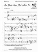 Virgin Mary Had A Baby Boy by Trapp Lynn for SATB