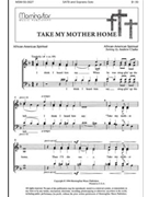 Take My Mother Home by Clarke Andrew for SATB Soprano Solo a cappella