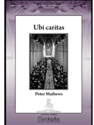 Ubi Caritas by Mathews Peter for SATB
