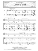 Lamb Of God by Van Jeffrey for SATB divisi a cappella