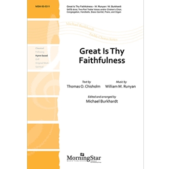 Great Is Thy Faithfulness (Choral Score)