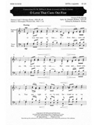 O Love That Casts Out Fear by Brahms Johannes - Hobby Robert A - for SATB a cappella