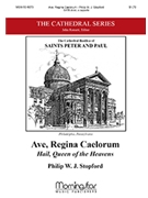 Ave Regina Caelorum by Stopford Philip W J for SATB divisi a cappella