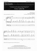 Come Labor On by Ferguson John for SATB