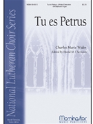 Tu Es Petrus by Cherwien David M - Widor Charles Marie - for SATB