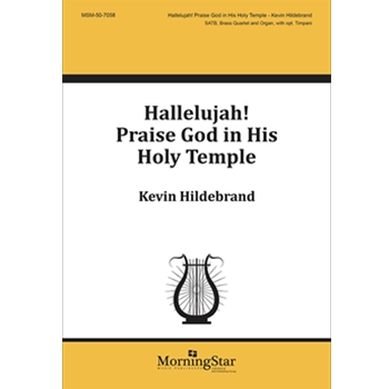 Hallelujah! Praise God in His Holy Temple (Full Score)