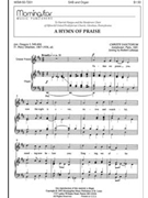 Hymn of Praise by Lehman Robert for SAB