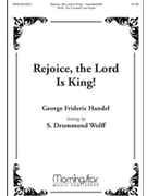 Rejoice The Lord Is King by Handel George Frideric - Wolff S Drummond - for SATB