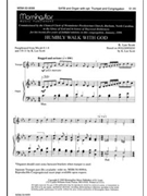 Humbly Walk with God by Scott K Lee for SATB and Congregation