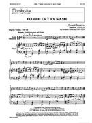 Forth in Thy Name