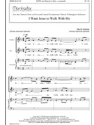 I Want Jesus to Walk with Me