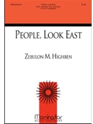 People Look East by Highben Zebulon for SATB Optional Congregation