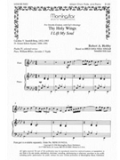 Thy Holy Wings I Lift My Soul (Choral Score)
