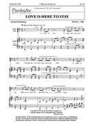 Love Is Here To Stay by Pelz Walter L for TTB/TBB/TTBB