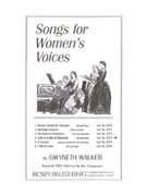 Love Is A Rain Of Diamonds by Walker Gwyneth Swenson May for SSA/SSAA (SSA)
