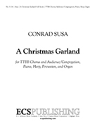 Christmas Garland by Susa Conrad for TTBB Full Score for #5066
