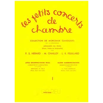Les Petits Concerts de Chambre (Little Drawing Room Trios), Book 1