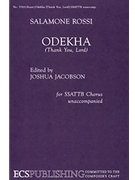 Odekha (Thank You Lord) by Rossi Salamone - Jacobson Joshua - for SSATBB