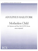 Motherless Child by Hailstork Adolphus - Hailstork Adolphus - for SB soli and SATB