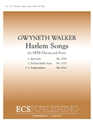 Tambourines by Walker Gwyneth Hughes Langston for SATB