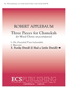 Funky Dreidl by Applebaum Robert for SSATTB a cappella