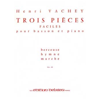 Trois Pieces Faciles Pour Basson et Piano