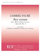Ave Verum by Faure Gabriel - Finney Glenn H. - for SATB