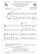 Angels We Have Heard On High by Hildebrand Kevin for SATB and Congregation