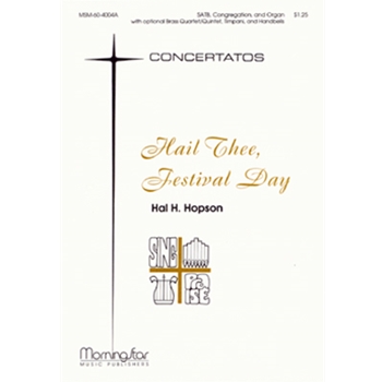 Hail Thee Festival Day by Vaughan Williams Ralph - Hopson Hal H - for Full Score