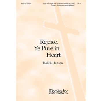 Rejoice, Ye Pure In Heart (Full Score)