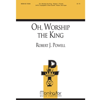Oh, Worship the King (Choral Score)