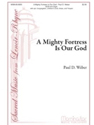 Mighty Fortress Is Our God by Weber Paul D for SATB Optional Congregation Children's Choir