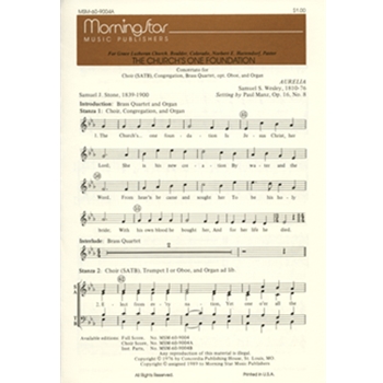 The Church's One Foundation (Full Score)