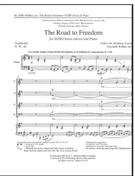 Road To Freedom by Walker Gwyneth - Walker Gwyneth - for SATB