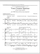 Veni Creator Spiritus by Kyr Robert for TTB/TBB/TTBB (TTBBBB)