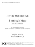Beatitude Mass by Mollicone Henry Luce William for SB soli SATB