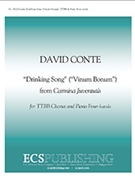 Drinking Song (Vinum Bonum) by Conte David for TTB/TBB/TTBB