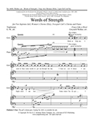 Words of Strength for
