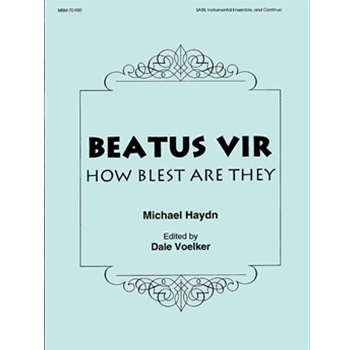 Beatus Vir (How Blest Are They) (Full Score)