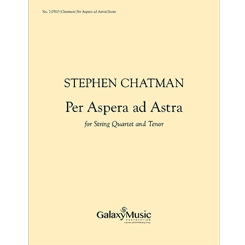 Per Aspera ad Astra (Vocal/Full Score)