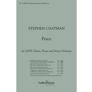 Peace (SATB Full Score)