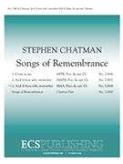 Songs of Remembrance: 2. And if thou wilt, remember