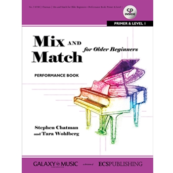 Mix and Match Primer & Level 1 by Chatman and Wohlberg for Piano