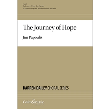 Journey of Hope by Papoulis Jim Walt Whitman for SSA(B)/pno