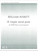 Virgin Most Pure by Averitt William - Averitt William - for SATB