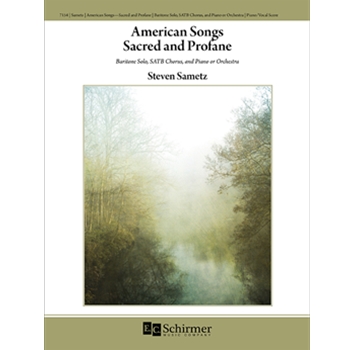 American Songs: Sacred and Profane (Piano/Vocal Score)