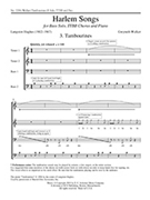 Tambourines by Walker Gwyneth Hughes Langston for TTB/TBB/TTBB