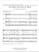In Christ No East Or West by Lovelace Austin C. - Lovelace Austin C - Oxenham John for SATB