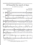 All Beautiful The March Of Days by Lovelace Austin C. - Lovelace Austin C - Whitmarsh Wile Frances for SATB