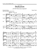 Dedication for